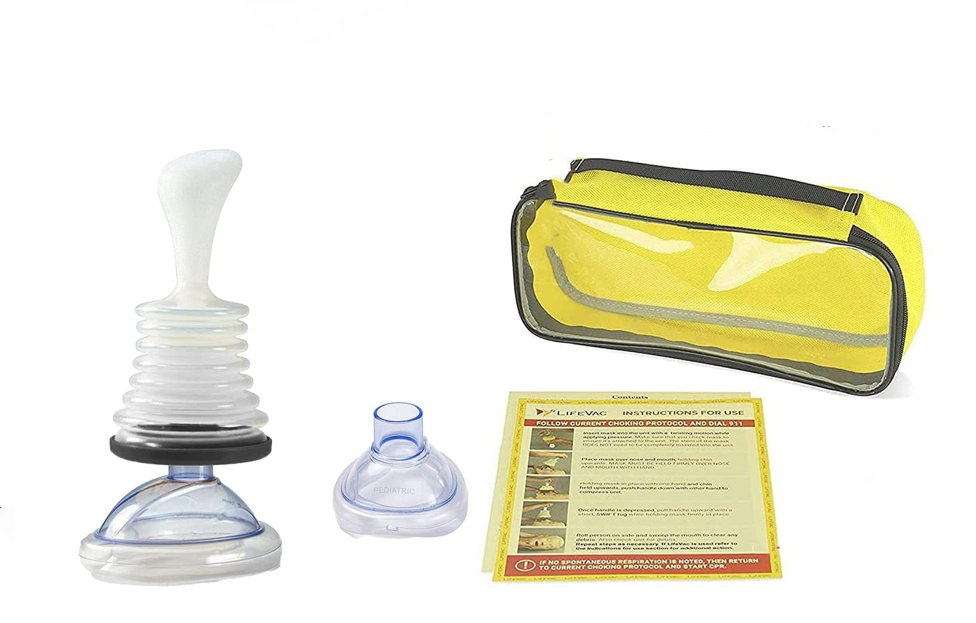 Portable Emergency CPR First Aid Choking Device