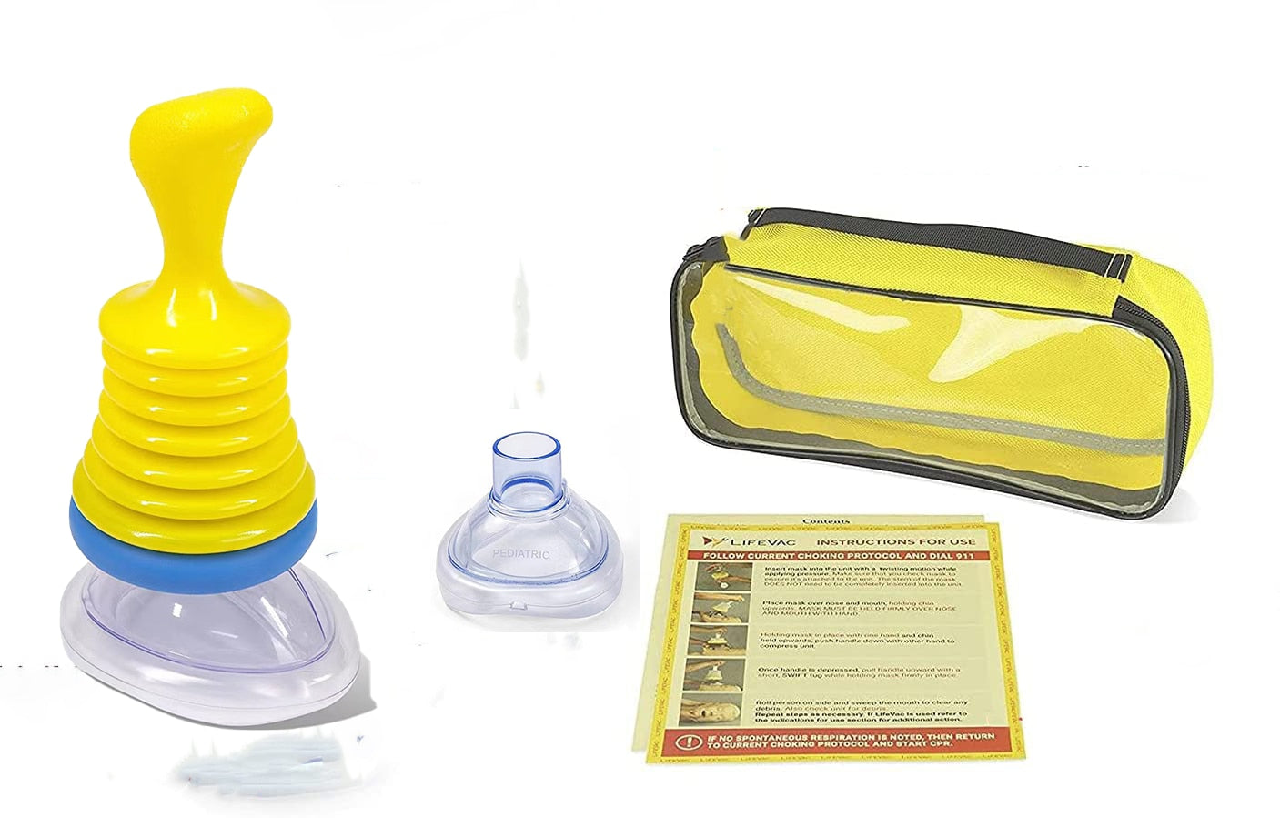 Portable Emergency CPR First Aid Choking Device