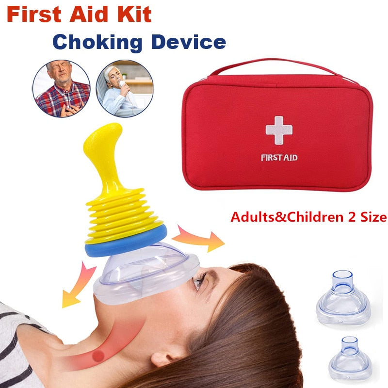Portable Emergency CPR First Aid Choking Device