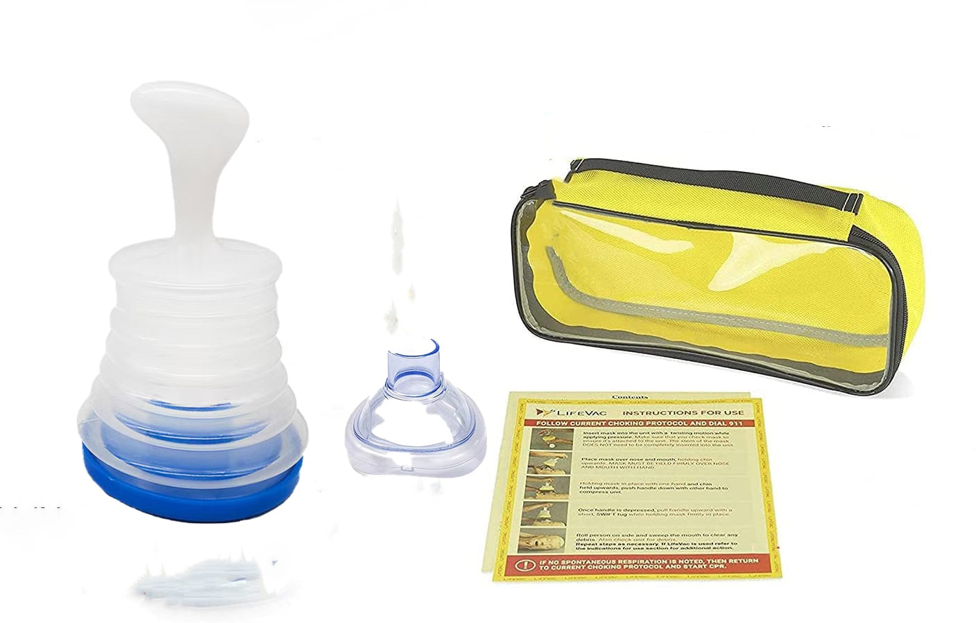 Portable Emergency CPR First Aid Choking Device